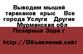 Выводим мышей ,тараканов, крыс. - Все города Услуги » Другие   . Мурманская обл.,Полярные Зори г.